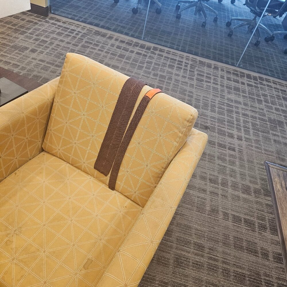 Dulce Punta knitted Brown tie